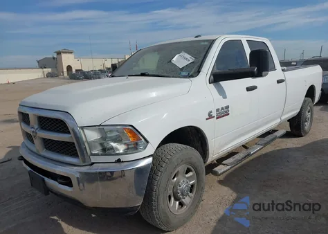 2018 Ram 2500 Tradesman 4X4 8' Box z USA, uszkodzony, nr VIN 3C6UR5HLXJG191191
